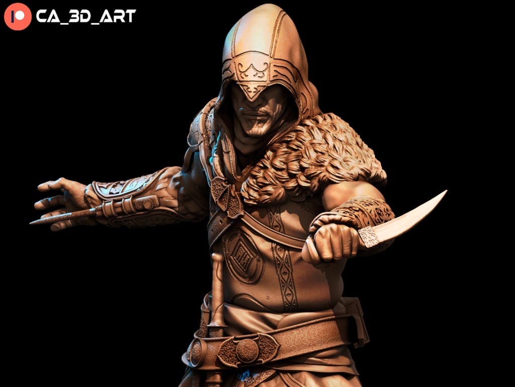 P站图纸印象馆 CA3D 刺客信条 艾吉奥·奥迪托雷 CA3D 刺客信条 艾吉奥·奥迪托雷