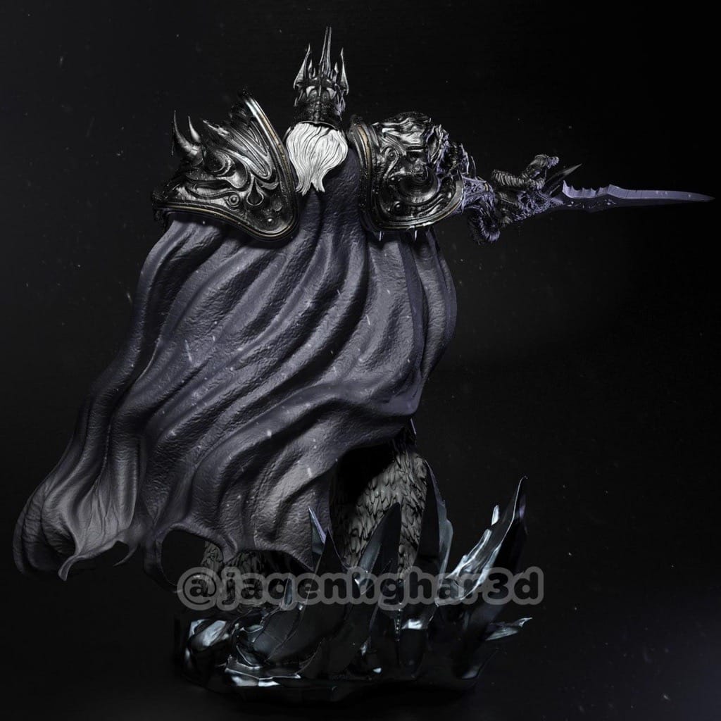 P站图纸印象馆 CA3D 魔兽世界 寒冰王冠 巫妖王 CA3D 魔兽世界 寒冰王冠 巫妖王