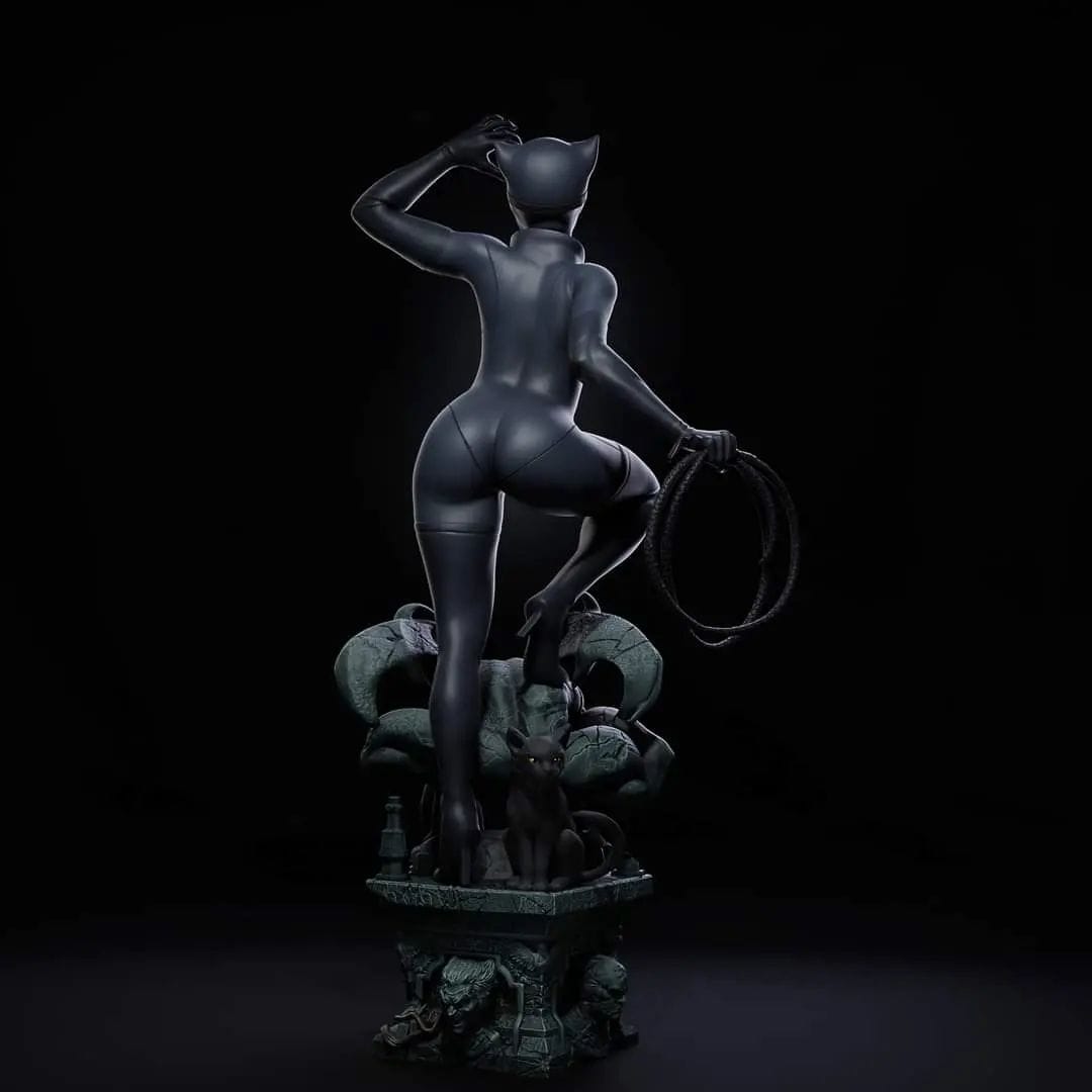 P站图纸印象馆 CA3D DC漫画 猫女 CA3D DC漫画 猫女