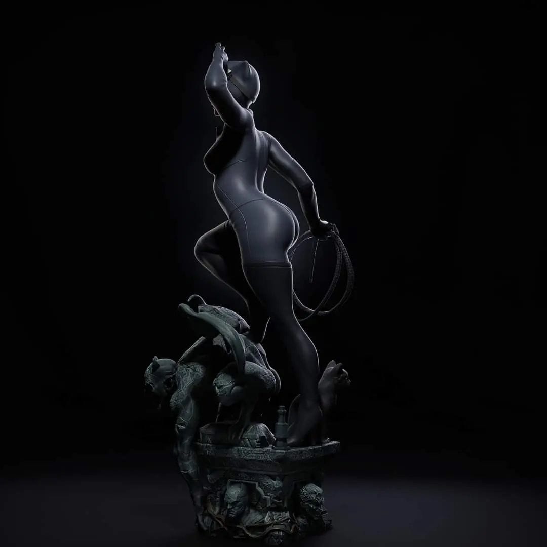 P站图纸印象馆 CA3D DC漫画 猫女 CA3D DC漫画 猫女