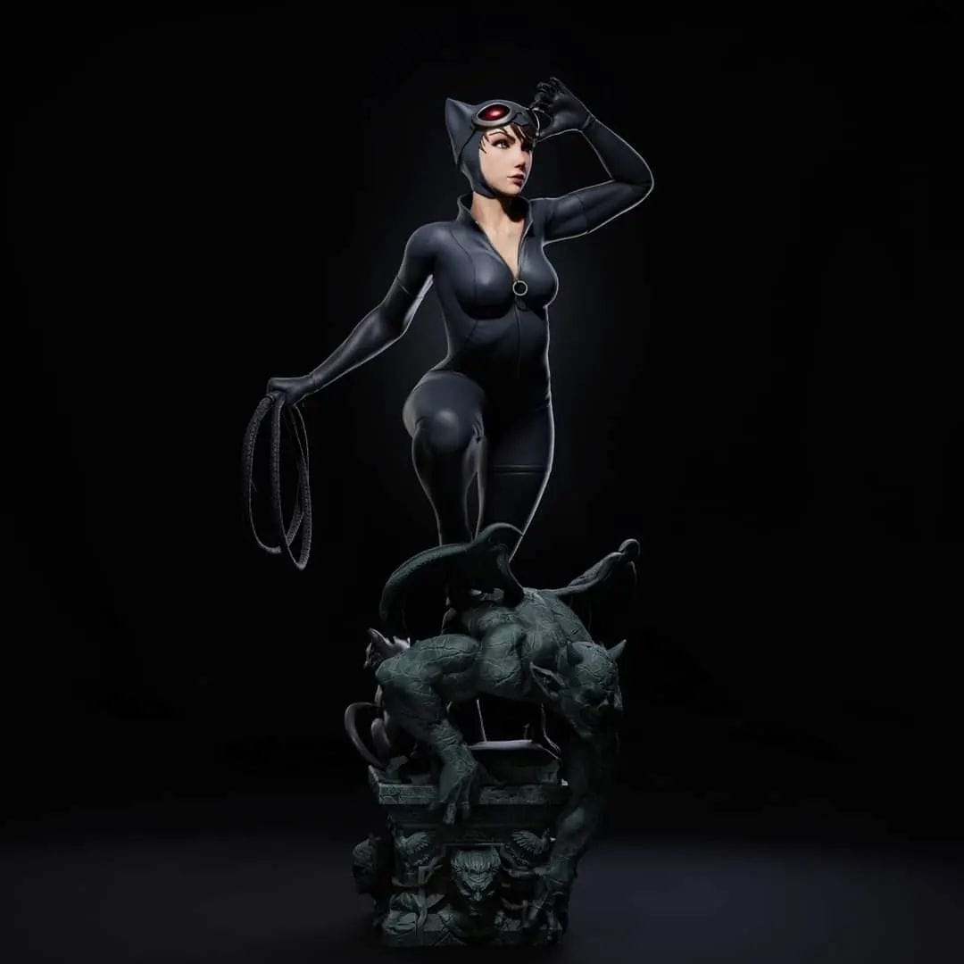 P站图纸印象馆 CA3D DC漫画 猫女 CA3D DC漫画 猫女