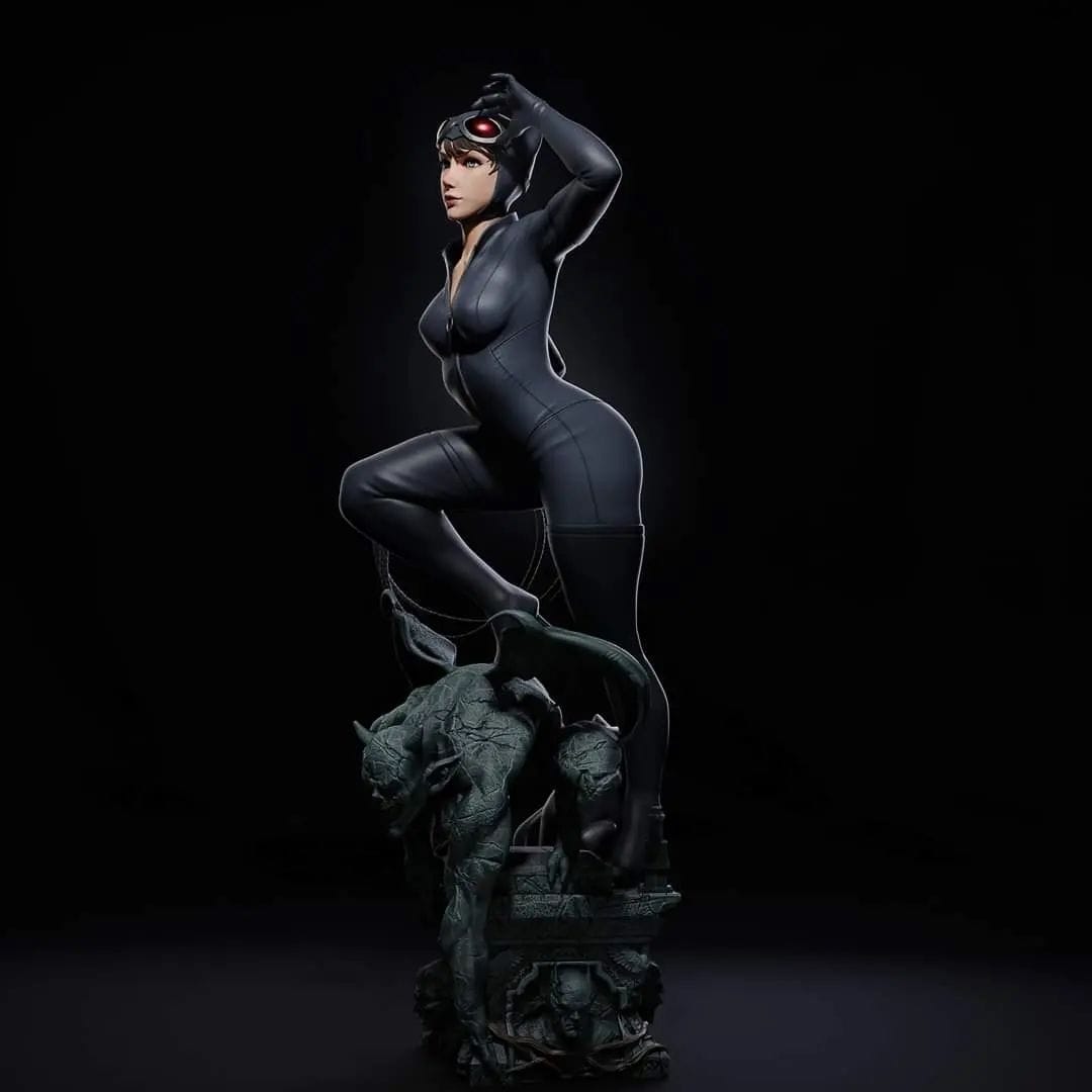 P站图纸印象馆 CA3D DC漫画 猫女 CA3D DC漫画 猫女