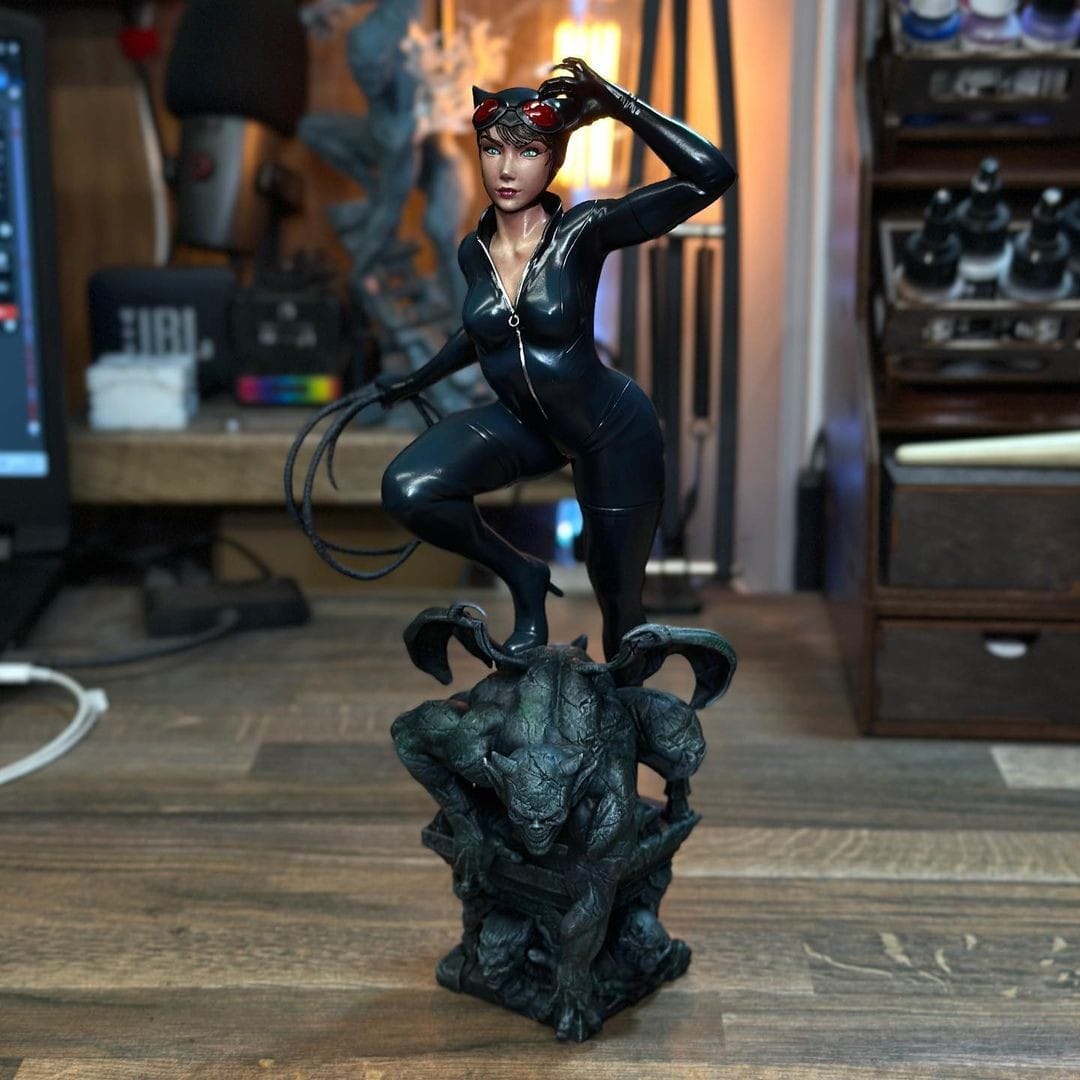 P站图纸印象馆 CA3D DC漫画 猫女 CA3D DC漫画 猫女