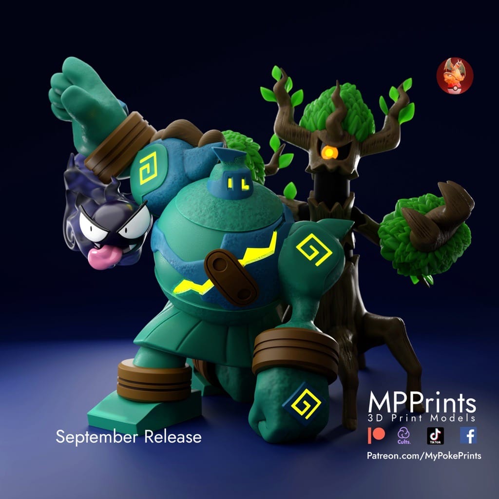 P站图纸印象馆 口袋妖怪 幽灵系小精灵 口袋妖怪 幽灵系小精灵