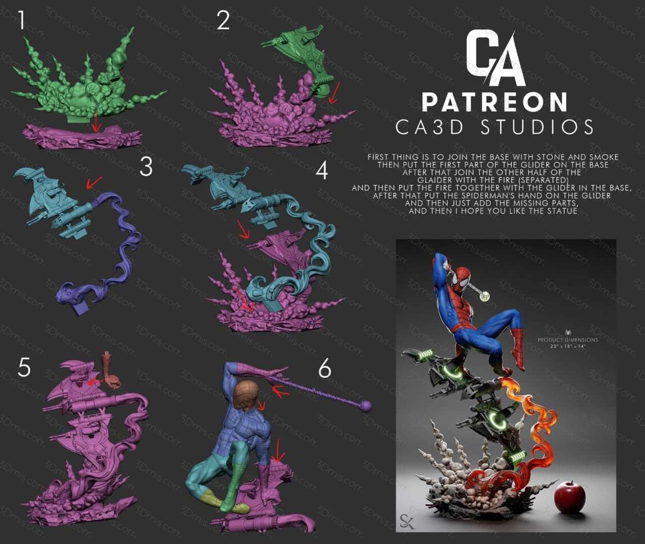 CA3D 漫威 蜘蛛侠