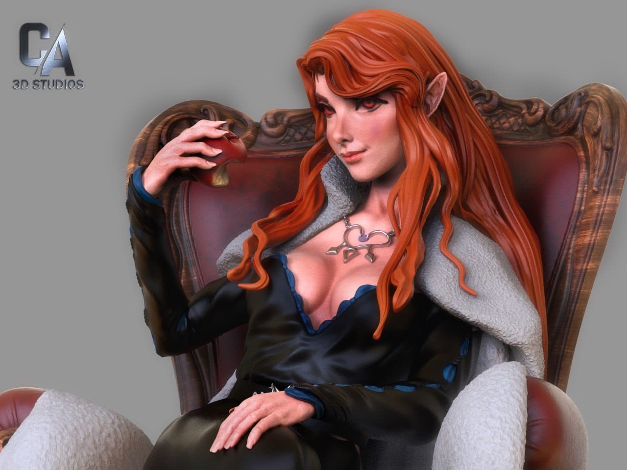 P站图纸印象馆 CA3D 恶魔城 Lenore CA3D 恶魔城 Lenore