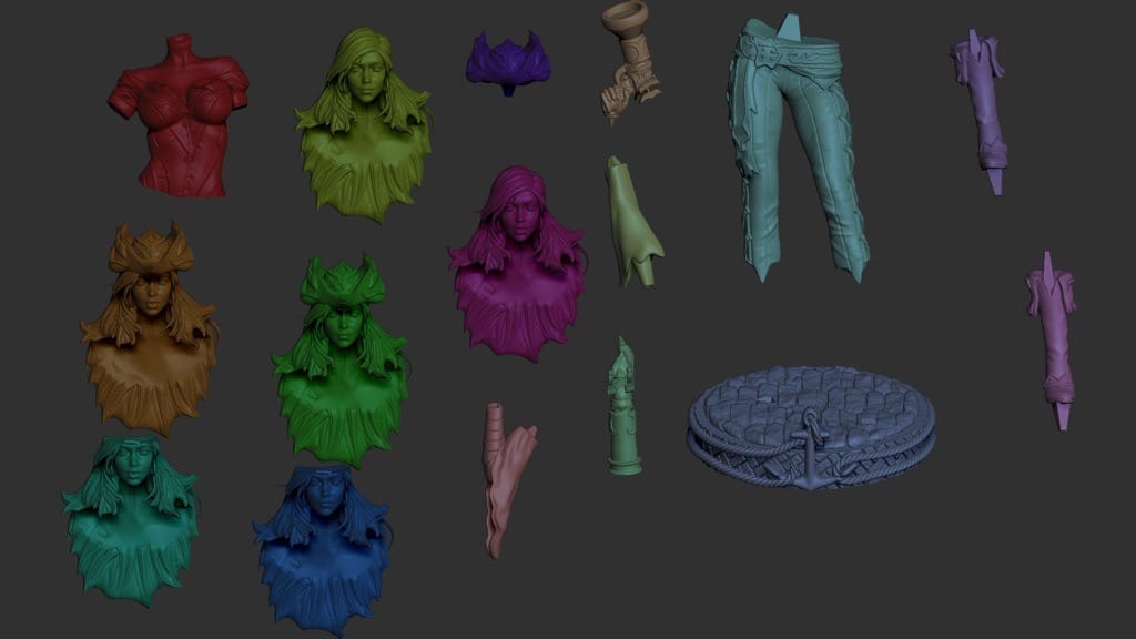 P站图纸印象馆 CA3D 英雄联盟 赏金猎人 厄运小姐 CA3D 英雄联盟 赏金猎人 厄运小姐