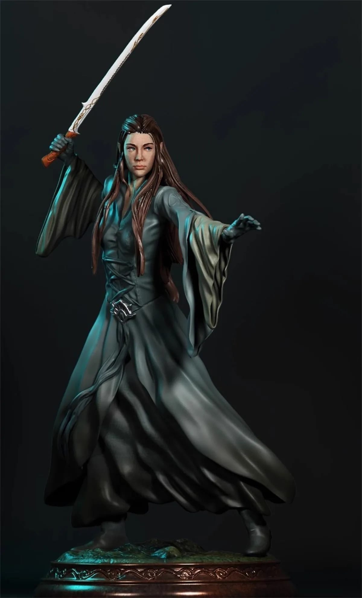 P站图纸印象馆 CA3D 魔戒 阿尔温 CA3D 魔戒 阿尔温