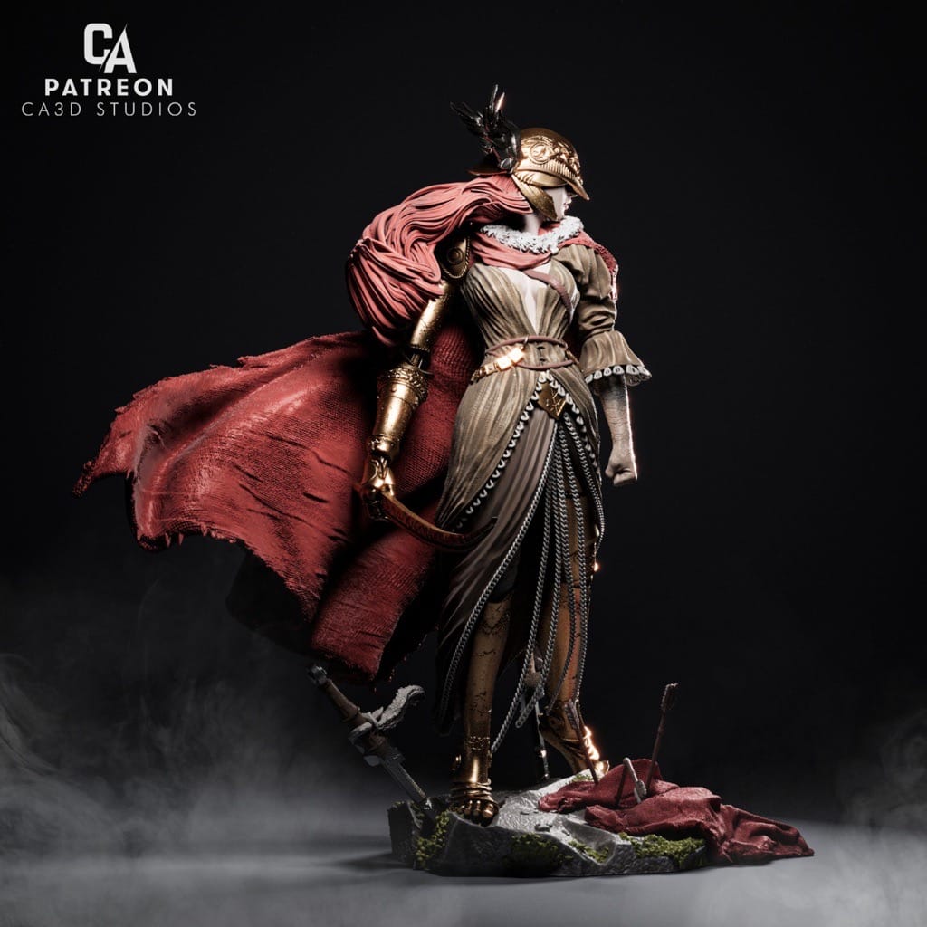 P站图纸印象馆 CA3D 艾尔登法环 玛莲妮亚 CA3D 艾尔登法环 玛莲妮亚