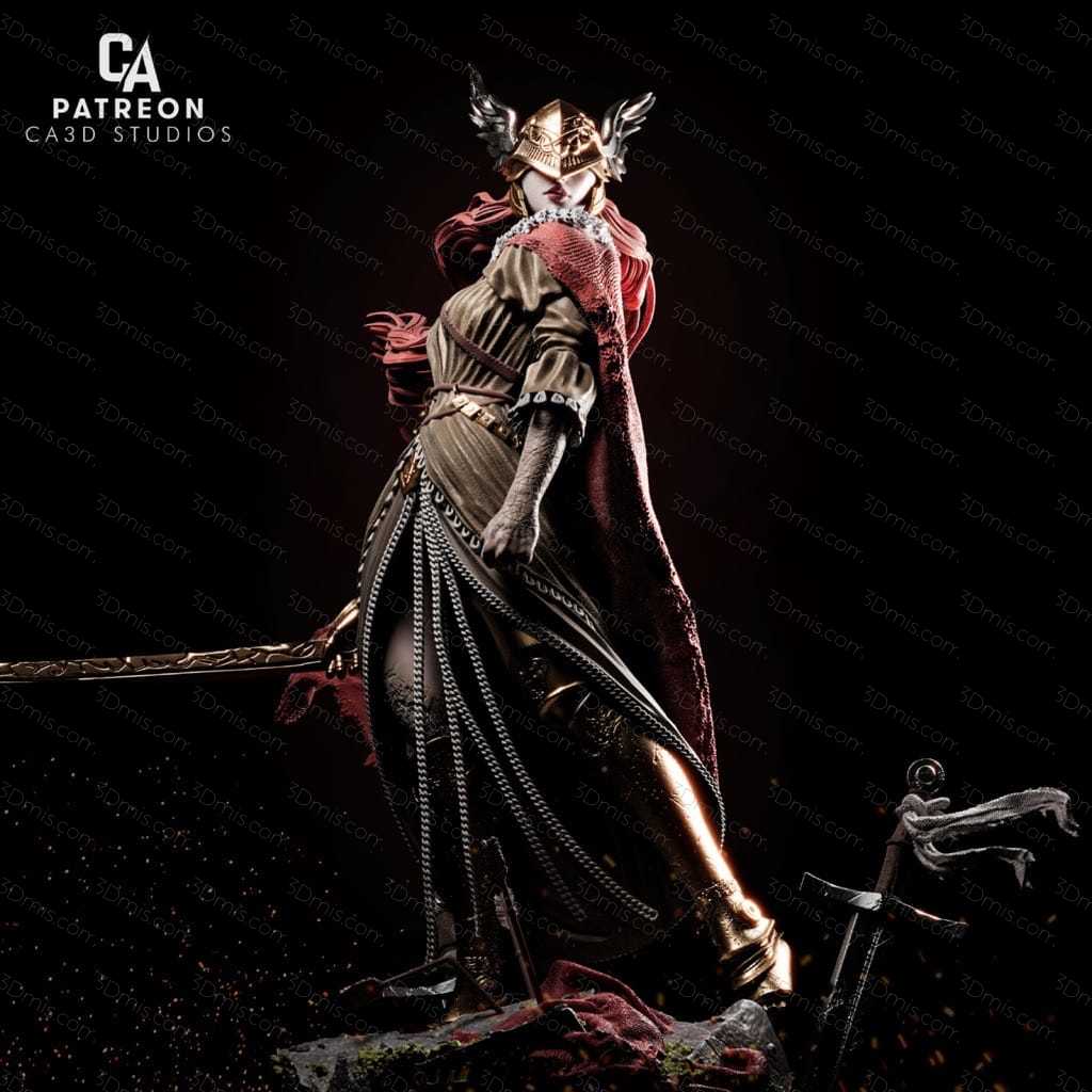 P站图纸印象馆 CA3D 艾尔登法环 玛莲妮亚 CA3D 艾尔登法环 玛莲妮亚