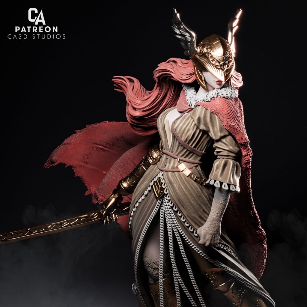 P站图纸印象馆 CA3D 艾尔登法环 玛莲妮亚 CA3D 艾尔登法环 玛莲妮亚