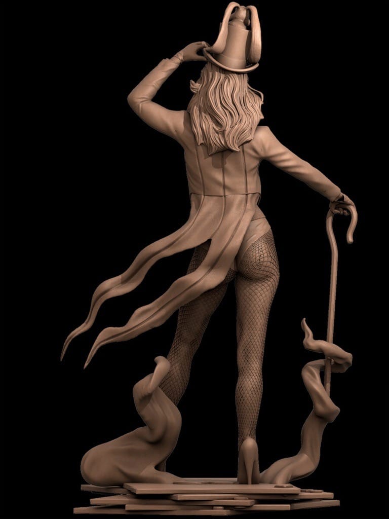 P站图纸印象馆 CA3D DC漫画 鹰侠 扎坦娜 CA3D DC漫画 鹰侠 扎坦娜