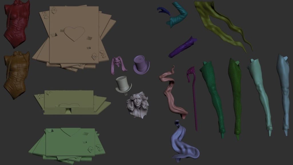 P站图纸印象馆 CA3D DC漫画 鹰侠 扎坦娜 CA3D DC漫画 鹰侠 扎坦娜