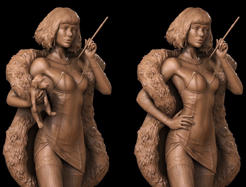 P站图纸印象馆 CA3D Cruella 库伊拉 CA3D Cruella 库伊拉