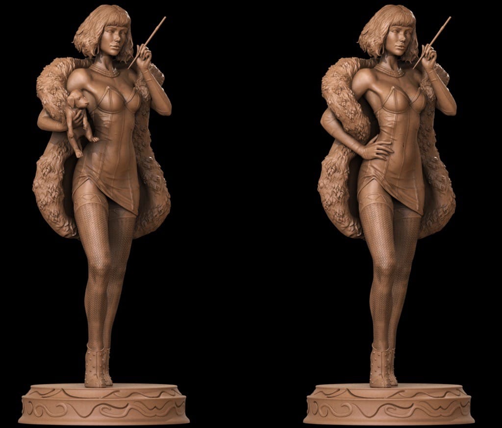 P站图纸印象馆 CA3D Cruella 库伊拉 CA3D Cruella 库伊拉