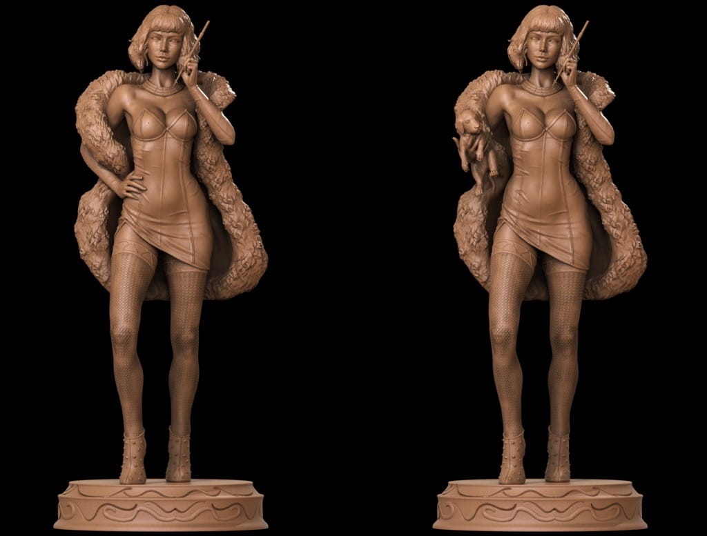 P站图纸印象馆 CA3D Cruella 库伊拉 CA3D Cruella 库伊拉