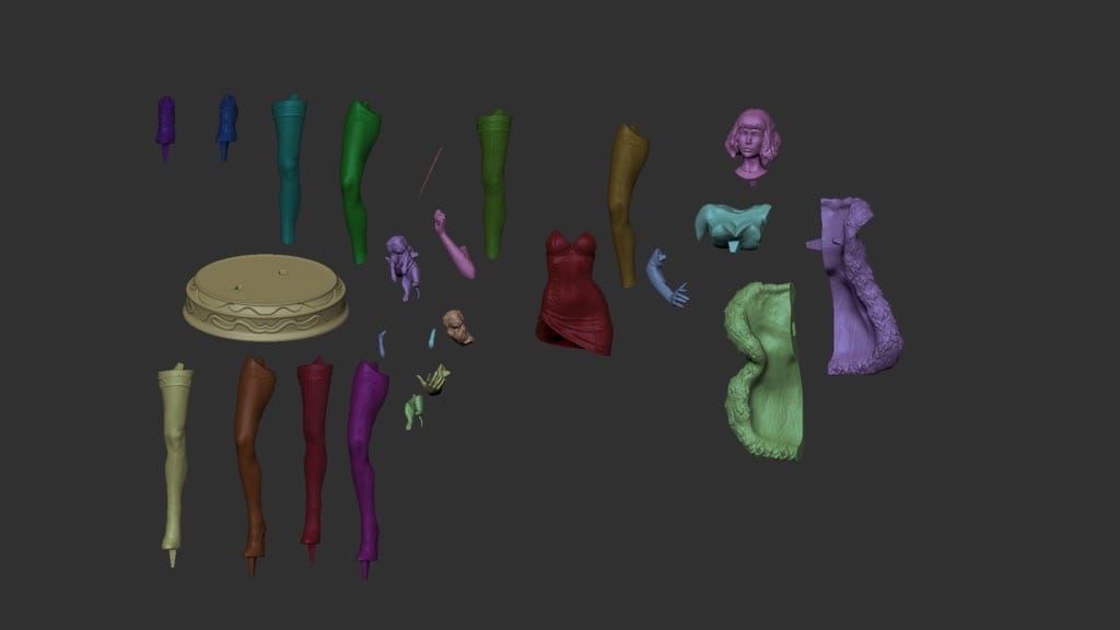 P站图纸印象馆 CA3D Cruella 库伊拉 CA3D Cruella 库伊拉