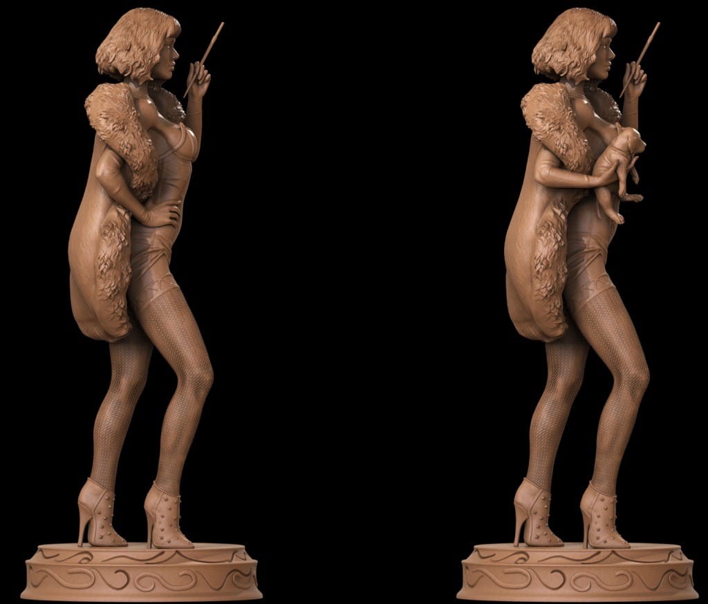 P站图纸印象馆 CA3D Cruella 库伊拉 CA3D Cruella 库伊拉