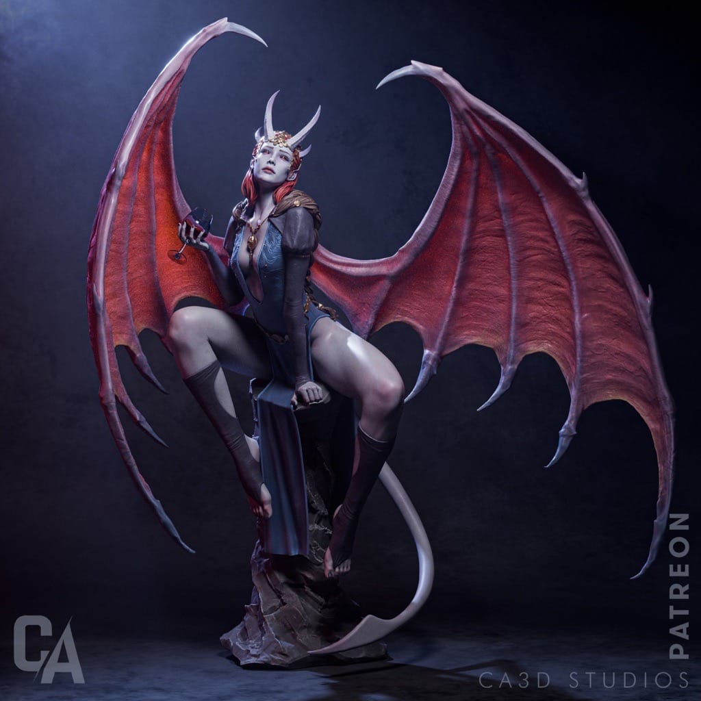 P站图纸印象馆 CA3D 博德之门 米佐拉 CA3D 博德之门 米佐拉