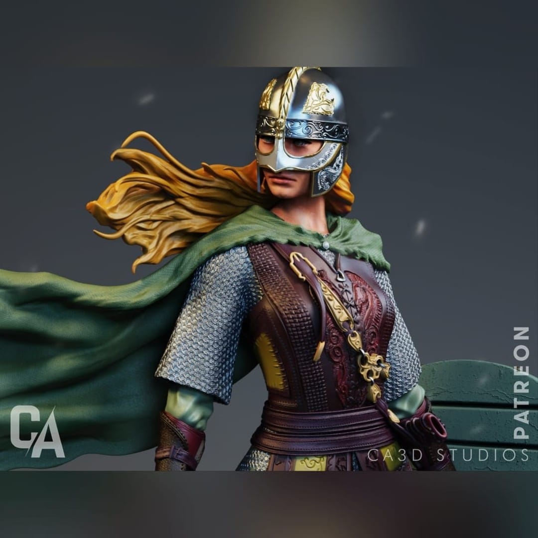 P站图纸印象馆 CA3D 魔戒 伊欧玟 CA3D 魔戒 伊欧玟