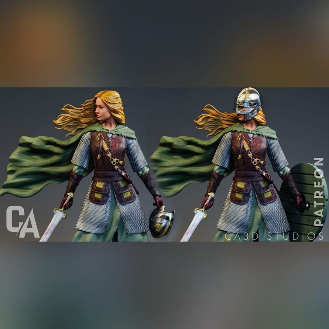 P站图纸印象馆 CA3D 魔戒 伊欧玟 CA3D 魔戒 伊欧玟