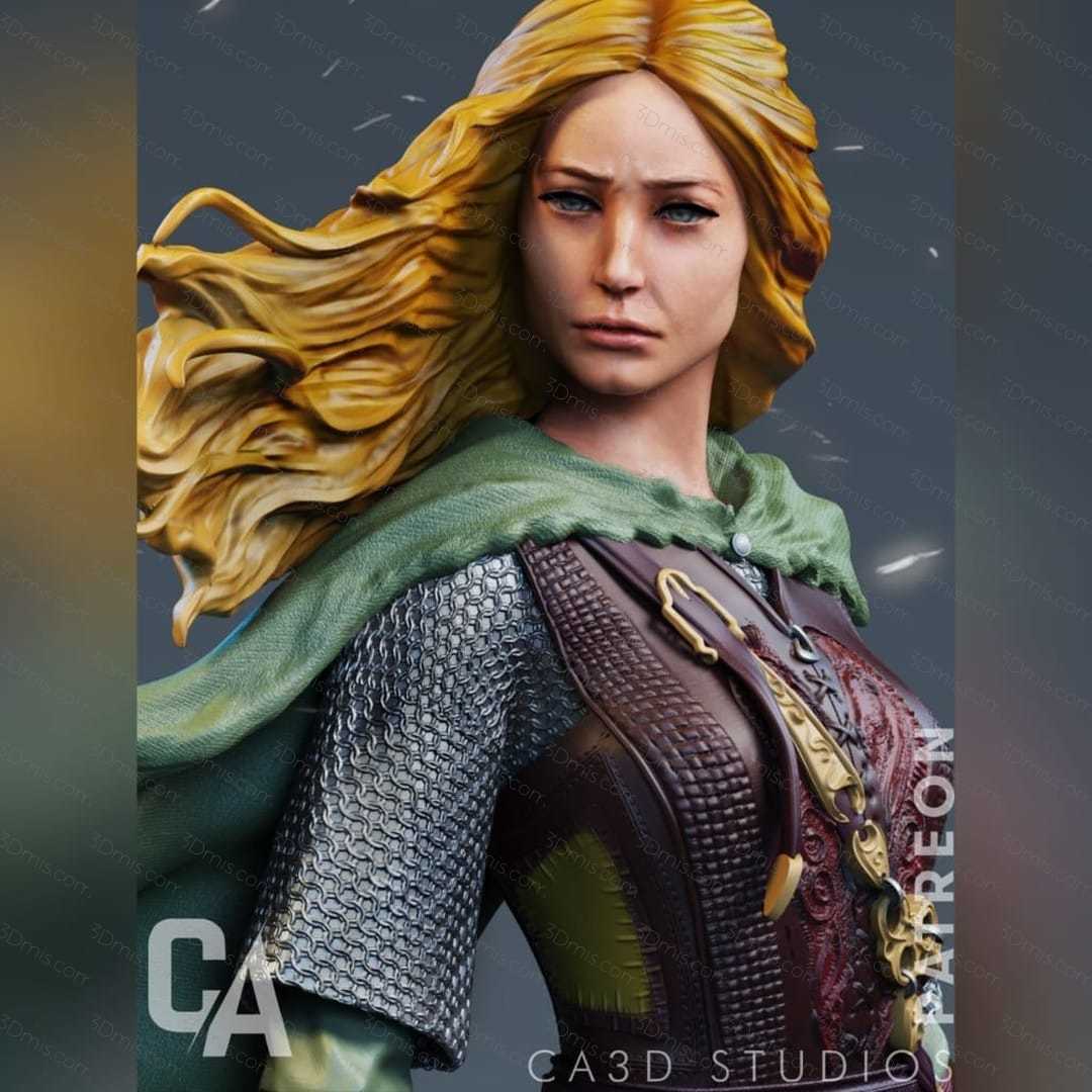 P站图纸印象馆 CA3D 魔戒 伊欧玟 CA3D 魔戒 伊欧玟