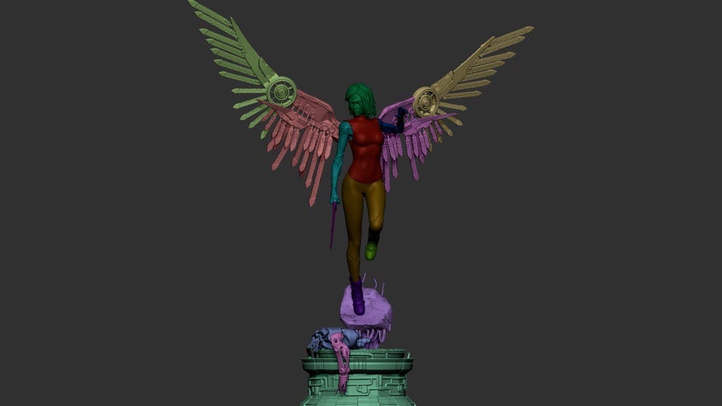 P站图纸印象馆 CA3D 战斗天使 阿丽塔 CA3D 战斗天使 阿丽塔