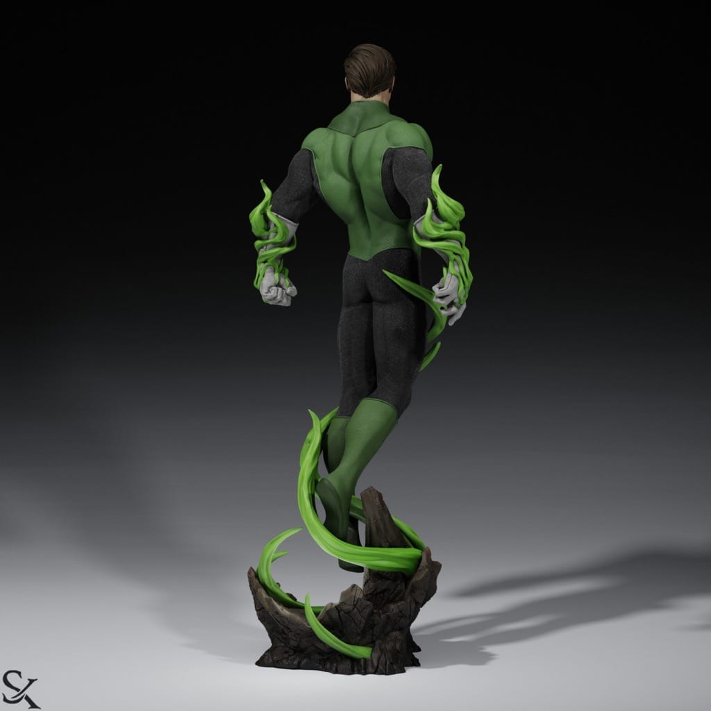 P站图纸印象馆 CA3D DC漫画绿灯侠 CA3D DC漫画绿灯侠