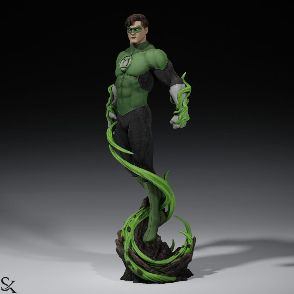 P站图纸印象馆 CA3D DC漫画绿灯侠 CA3D DC漫画绿灯侠