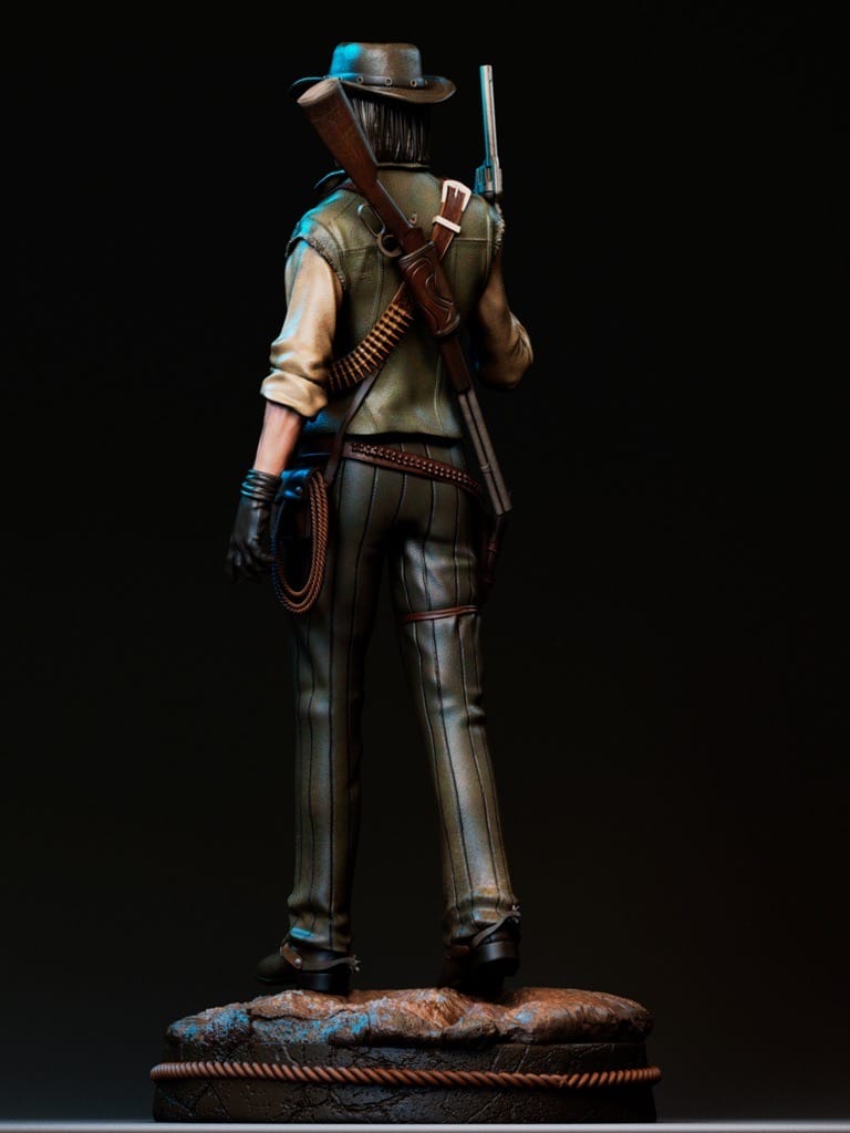 P站图纸印象馆 CA3D 荒野大镖客 约翰·马斯顿 CA3D 荒野大镖客 约翰·马斯顿