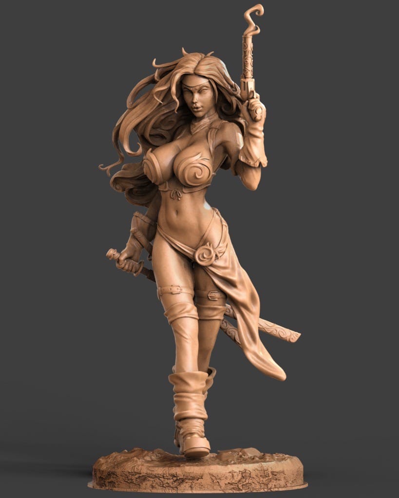 P站图纸印象馆 CA3D 莫妮卡 CA3D 莫妮卡