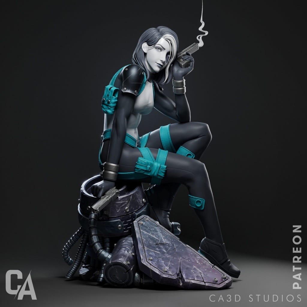 P站图纸印象馆 CA3D 多米诺 雇佣兵 CA3D 多米诺 雇佣兵