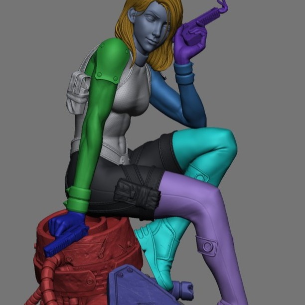 P站图纸印象馆 CA3D 多米诺 雇佣兵 CA3D 多米诺 雇佣兵