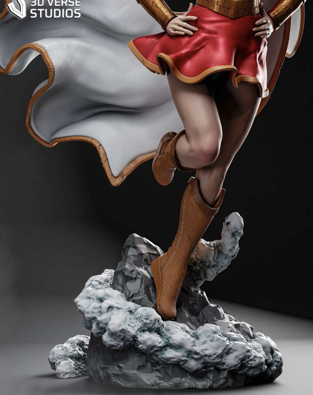 P站图纸印象馆 3dVerse DC漫画 玛丽·贝桑 3dVerse DC漫画 玛丽·贝桑