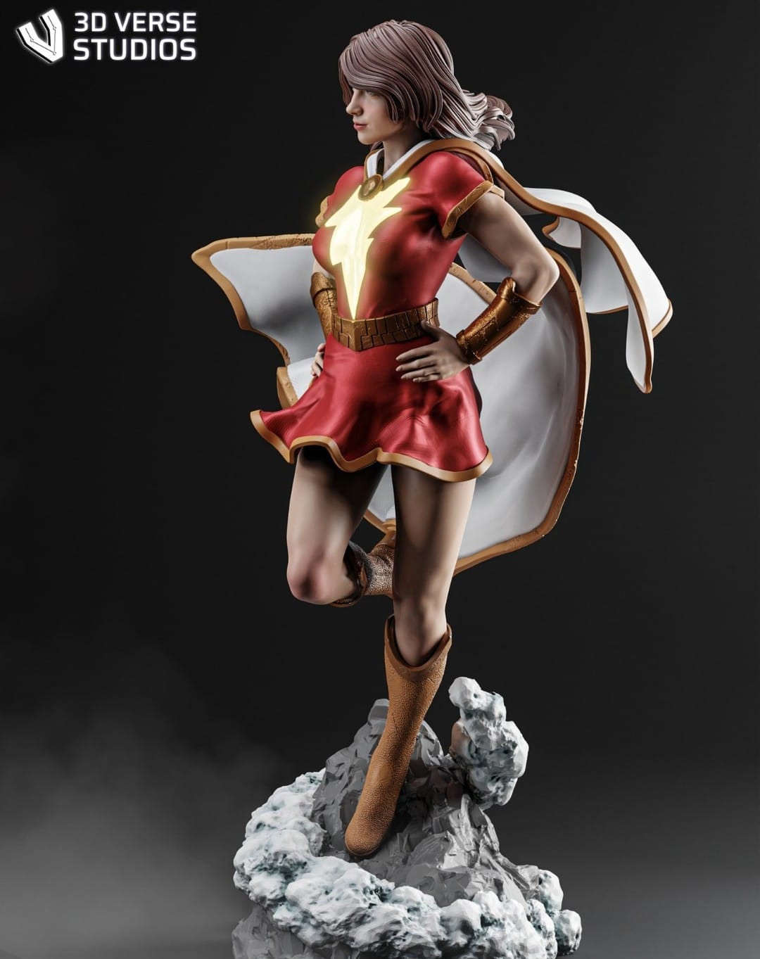 P站图纸印象馆 3dVerse DC漫画 玛丽·贝桑 3dVerse DC漫画 玛丽·贝桑