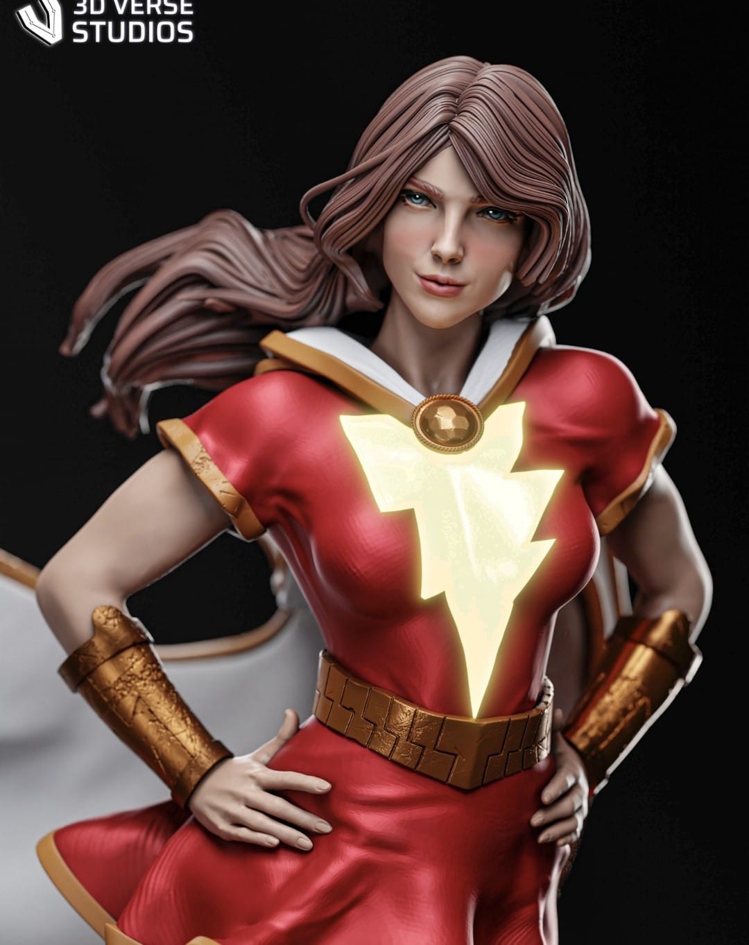 P站图纸印象馆 3dVerse DC漫画 玛丽·贝桑 3dVerse DC漫画 玛丽·贝桑