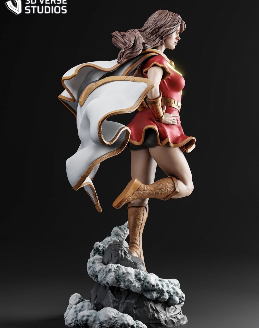 P站图纸印象馆 3dVerse DC漫画 玛丽·贝桑 3dVerse DC漫画 玛丽·贝桑