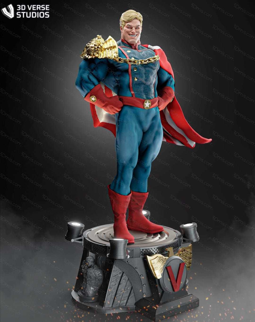 P站图纸印象馆 3dVerse 黑袍纠察队 祖国人 3dVerse 黑袍纠察队 祖国人