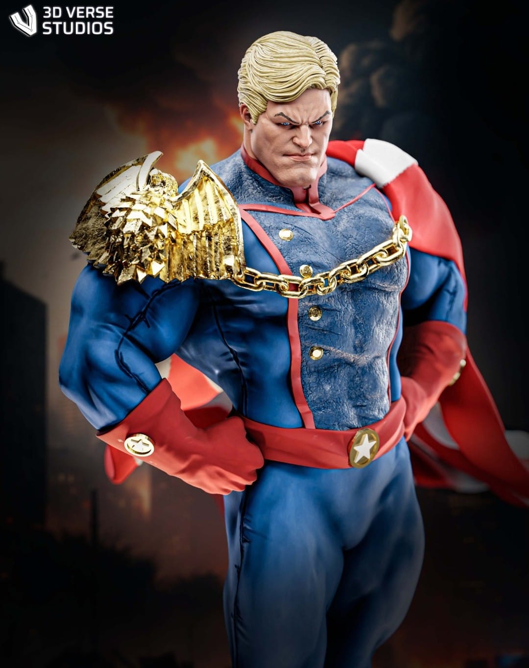 P站图纸印象馆 3dVerse 黑袍纠察队 祖国人 3dVerse 黑袍纠察队 祖国人