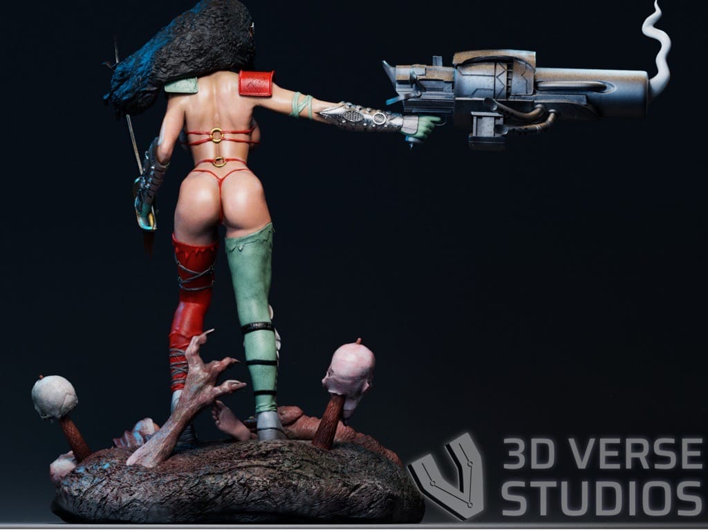 P站图纸印象馆 3dVerse 朱莉·斯特雷恩 3dVerse 朱莉·斯特雷恩