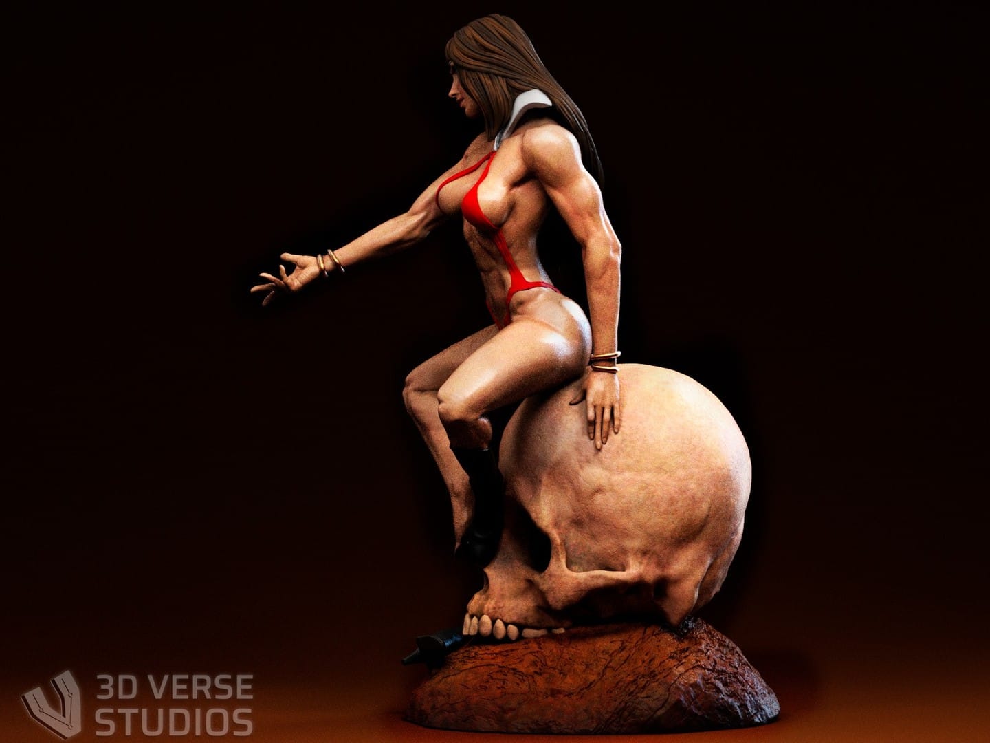 P站图纸印象馆 3dVerse 吸血姬 3dVerse 吸血姬