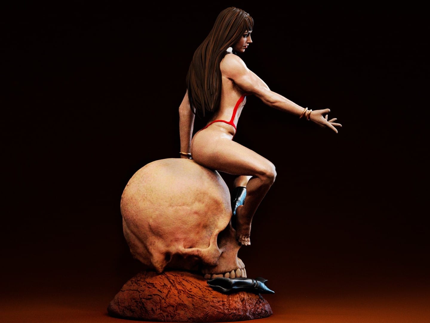 P站图纸印象馆 3dVerse 吸血姬 3dVerse 吸血姬