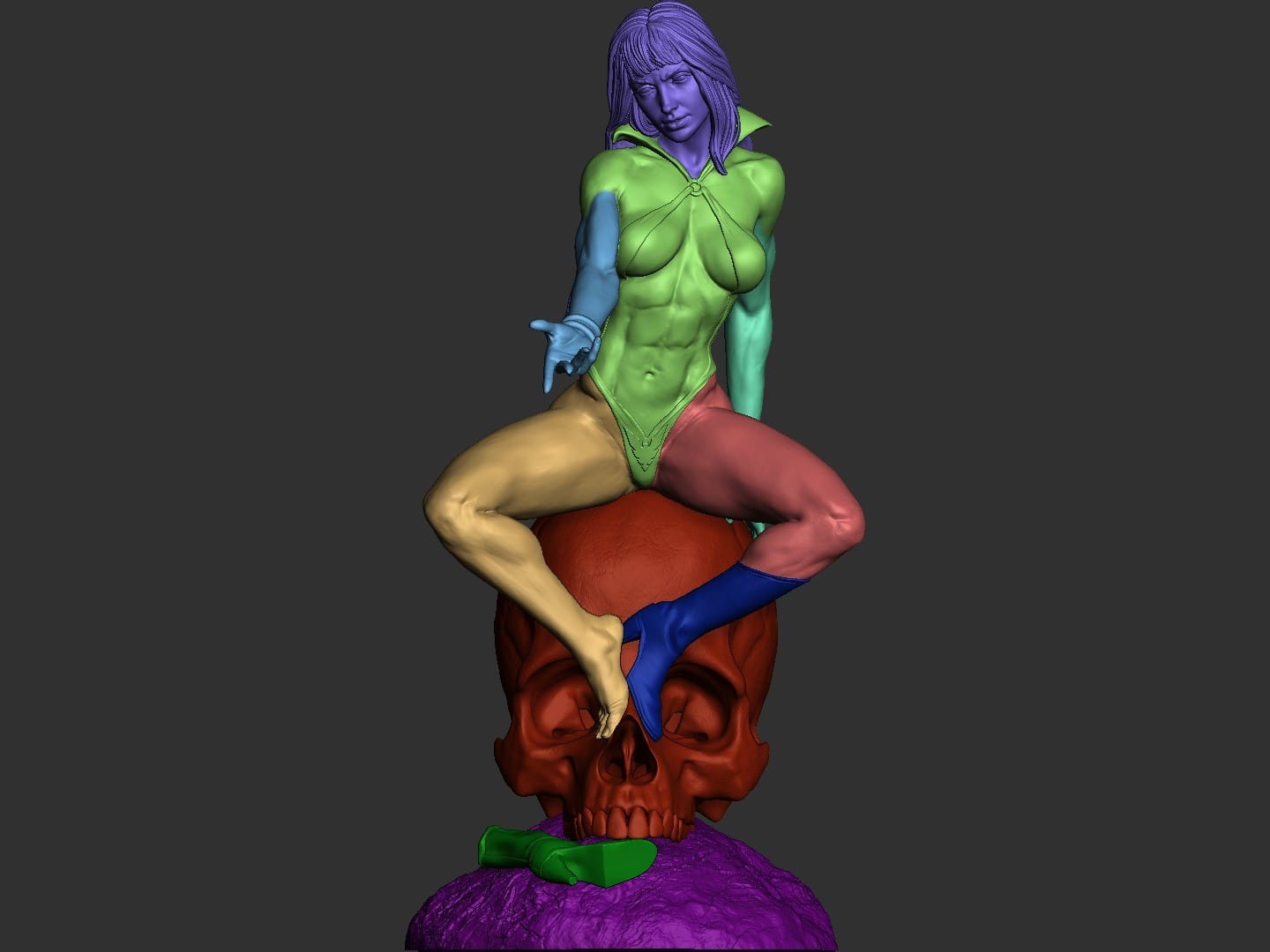 P站图纸印象馆 3dVerse 吸血姬 3dVerse 吸血姬