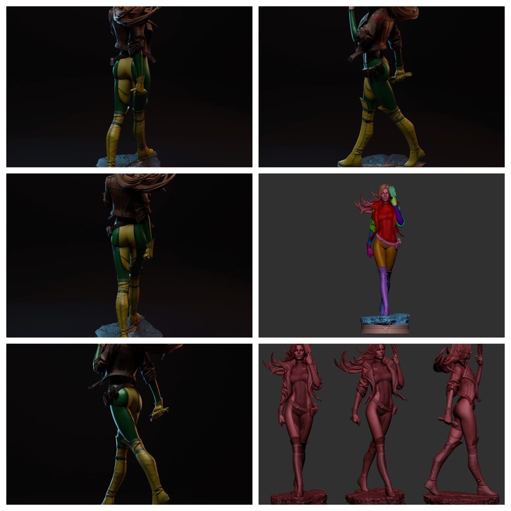 P站图纸印象馆 3dVerse 漫威 复仇者联盟 罗刹女 3dVerse 漫威 复仇者联盟 罗刹女