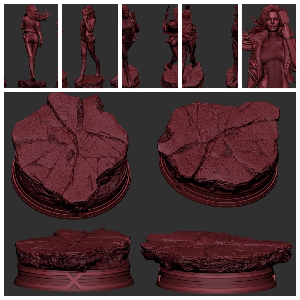 P站图纸印象馆 3dVerse 漫威 复仇者联盟 罗刹女 3dVerse 漫威 复仇者联盟 罗刹女