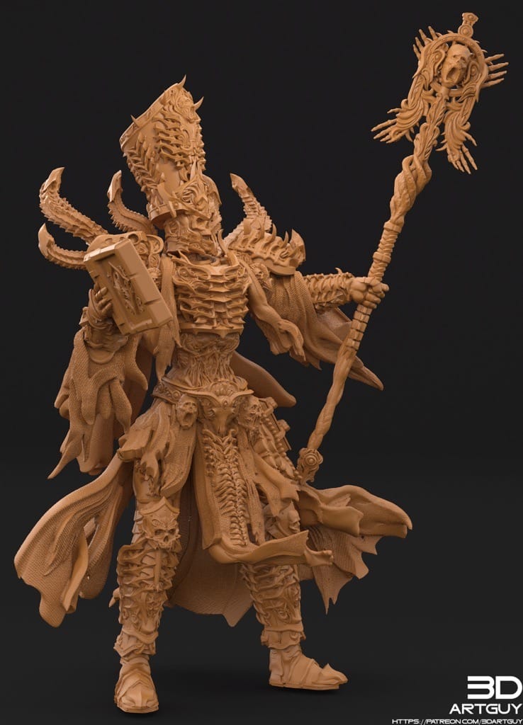 P站图纸印象馆 3DArtGuy Fantasy Characters 2022年2月 3DArtGuy Fantasy Characters 2022年2月
