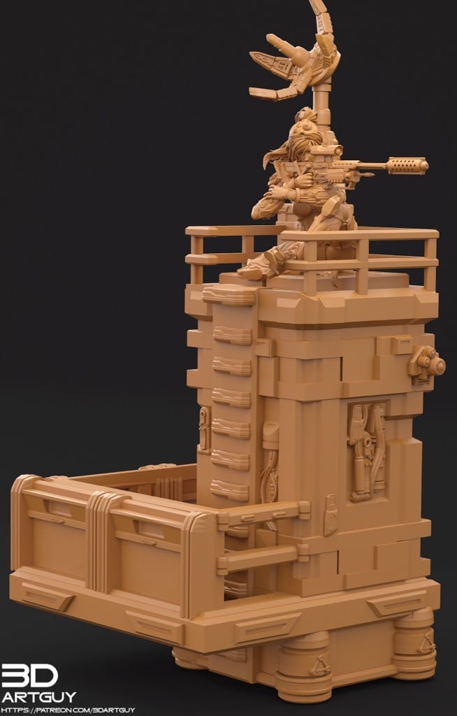 P站图纸印象馆 3DArtGuy 2022年7月图纸包 3DArtGuy 2022年7月图纸包