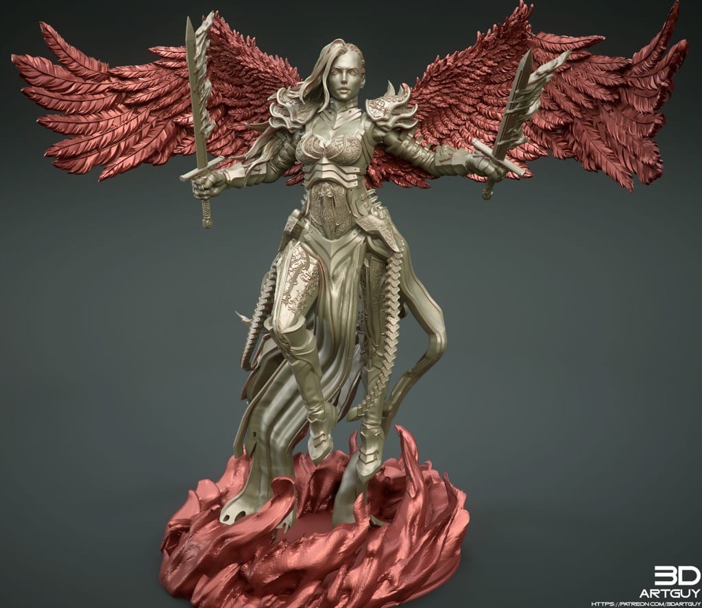 P站图纸印象馆 3DArtGuy 疯狂天使 3DArtGuy 疯狂天使