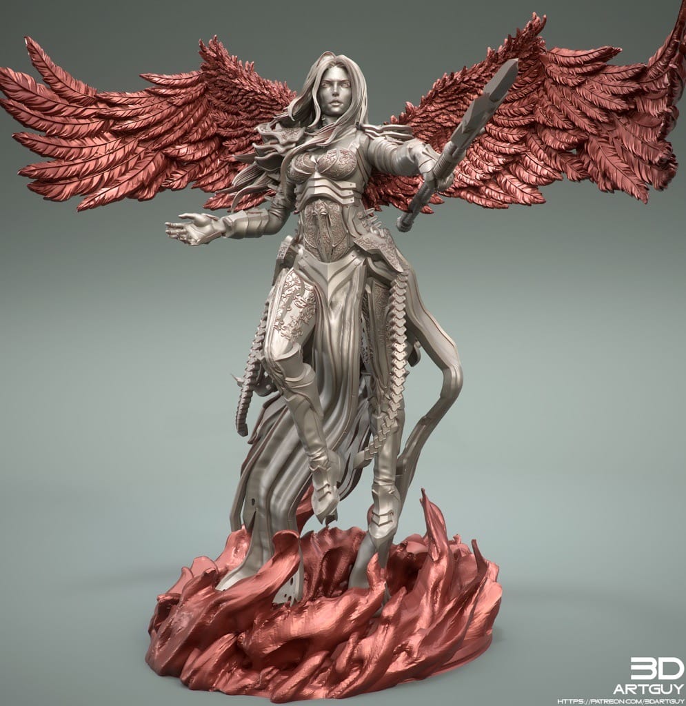 P站图纸印象馆 3DArtGuy 疯狂天使 3DArtGuy 疯狂天使