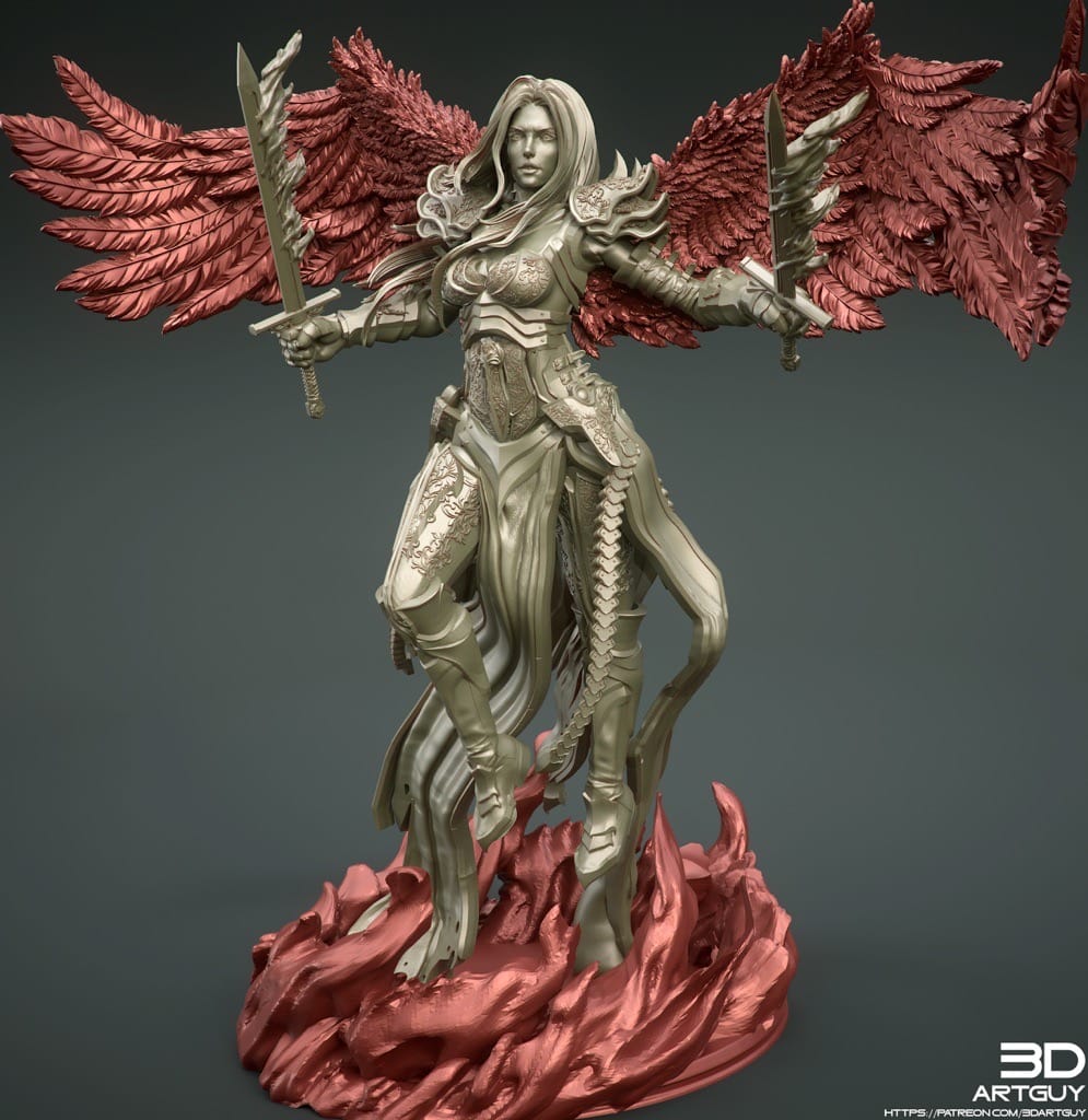 P站图纸印象馆 3DArtGuy 疯狂天使 3DArtGuy 疯狂天使